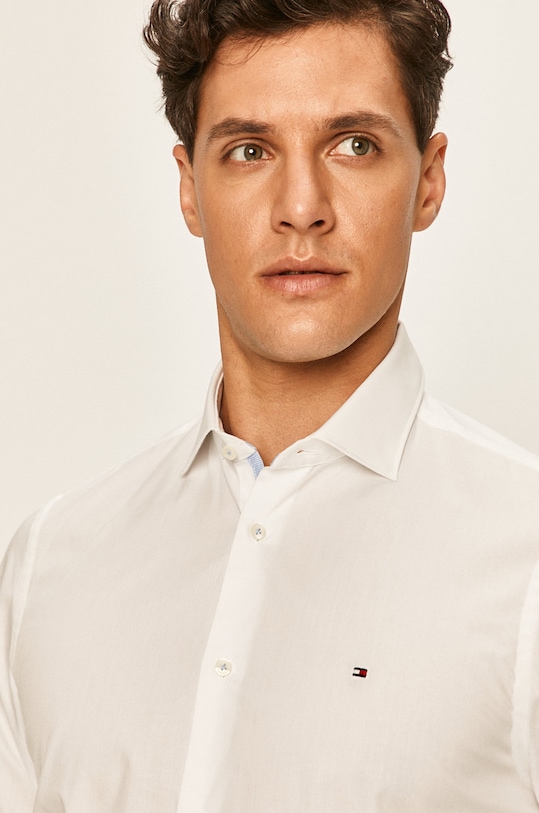 Tommy Hilfiger Tailored - Košeľa TT0TT06391 biela