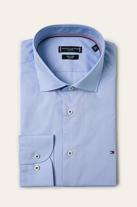 Tommy Hilfiger Tailored - Koszula bawełna niebieski TT0TT06391