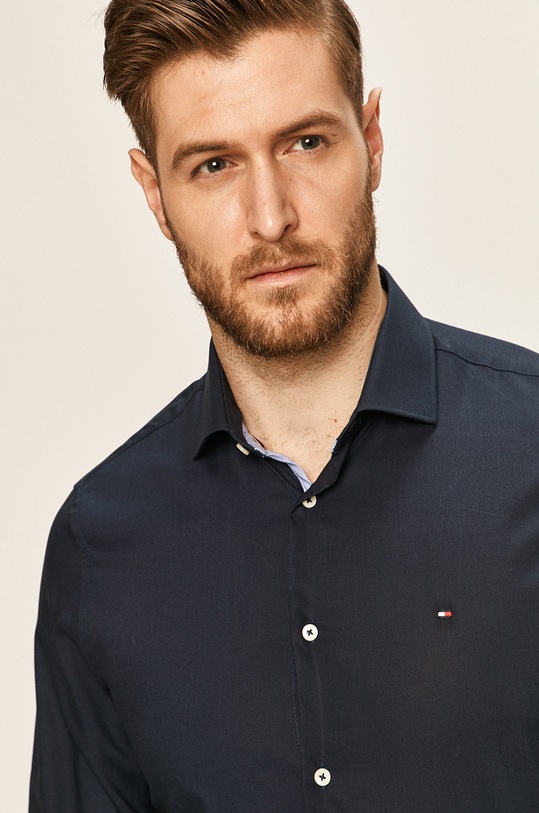 Odzież Tommy Hilfiger Tailored - Koszula TT0TT06391 granatowy