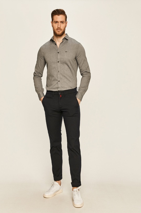 Îmbrăcăminte Armani Exchange - Camasa 3HZC38.ZNKEZ bleumarin