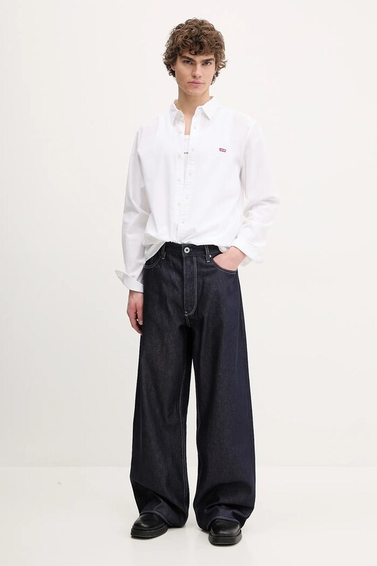 Levi's cămașă 86625.0002 alb AW23