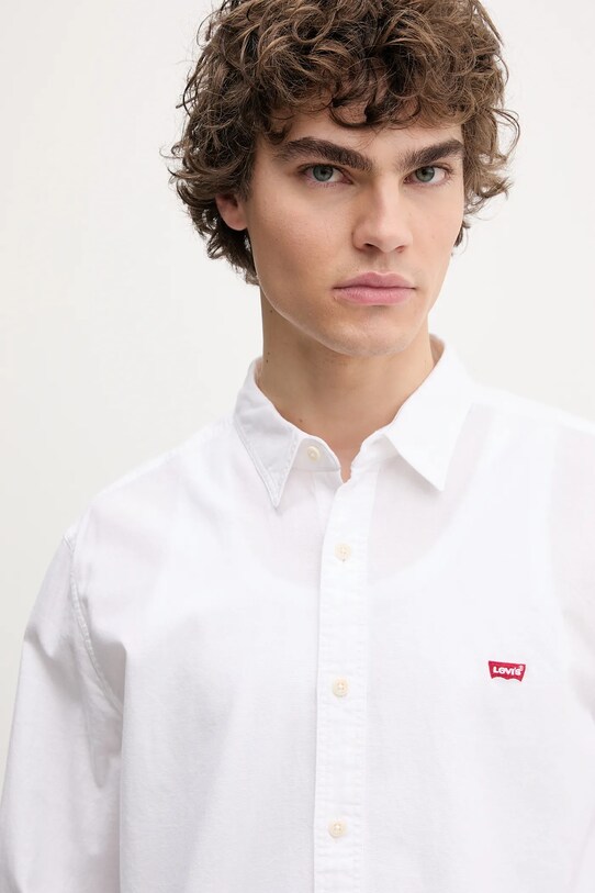 Levi's cămașă alb 86625.0002