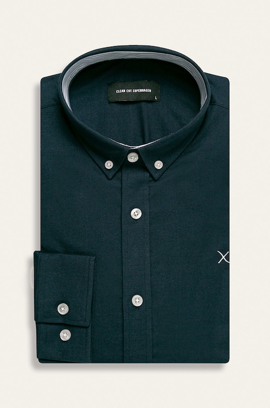 Clean Cut Copenhagen - Koszula z elastanem granatowy CC1482.Navy