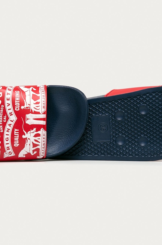 Băieți Levi's - Slapi copii VPOL0038S rosu