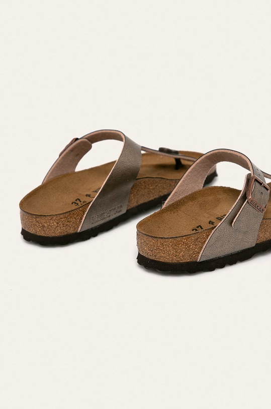 Obuwie Birkenstock japonki Gizeh 1016145 brązowy