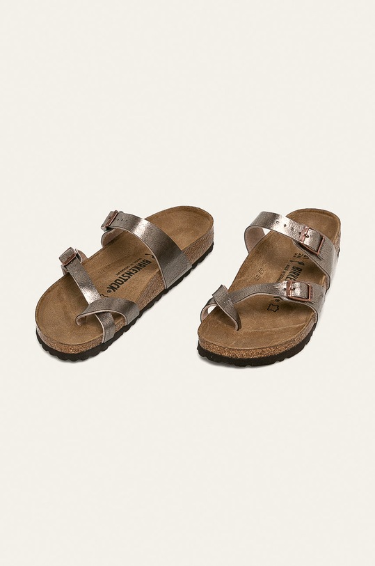 Birkenstock - Klapki Mayari 1016409 brązowy SS22