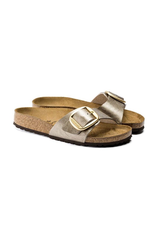 Birkenstock - Klapki Madrid Big Buckle brązowy 1016237