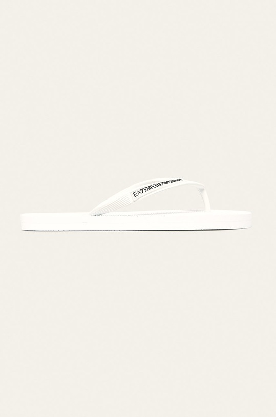 EA7 Emporio Armani - Japonki XCQ002.XCC08.D syntetyczny biały XCQ002.XCC08.D