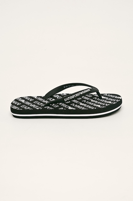 EA7 Emporio Armani - Slapi sintetic negru XCQ001.XCC07.D