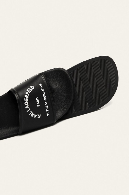 Obuwie Karl Lagerfeld - Klapki KONDO KL80908 czarny