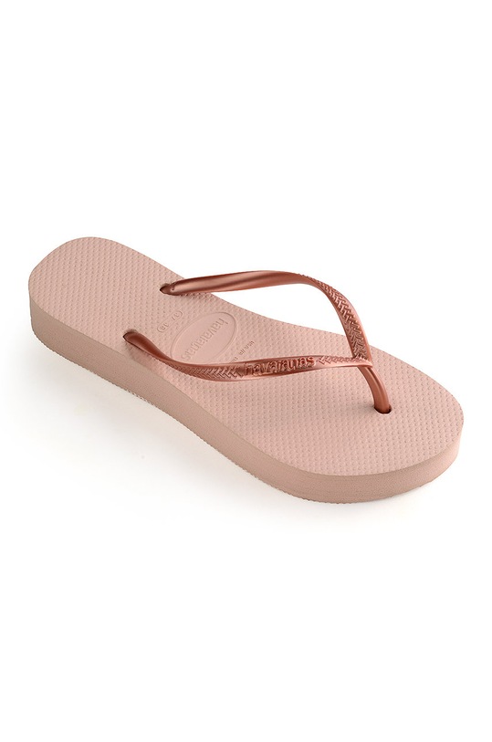 Havaianas - Σαγιονάρες ίσια πλατφόρμα ροζ 4144537.0076P
