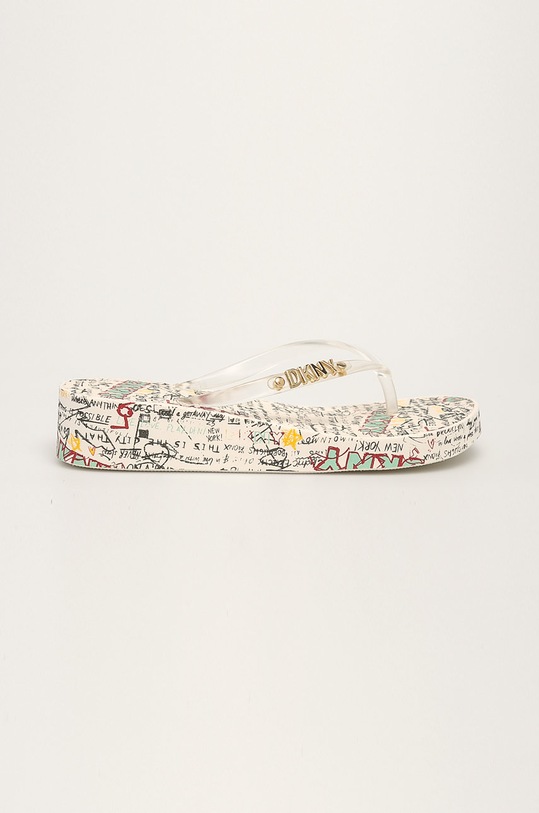 Dkny - Japonki K1083913 platforma multicolor K1083913