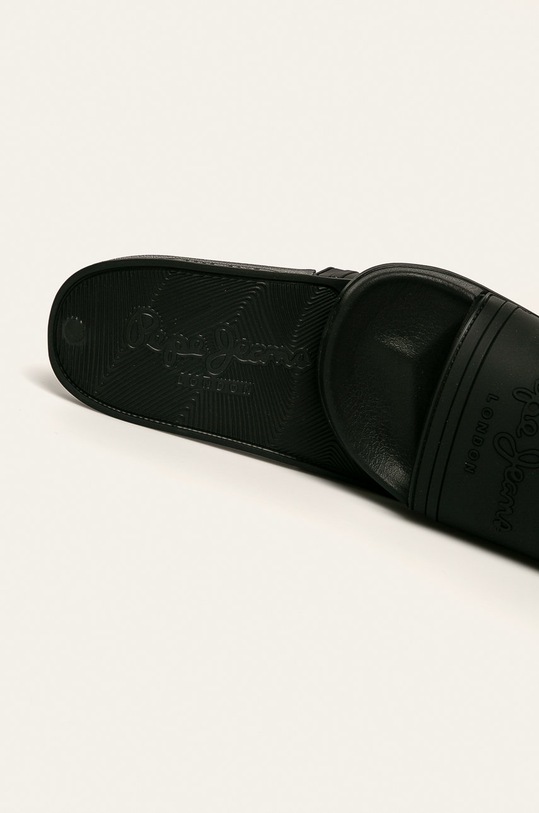 Obuv Pepe Jeans - Šľapky Slider Unisex PLS70081 čierna