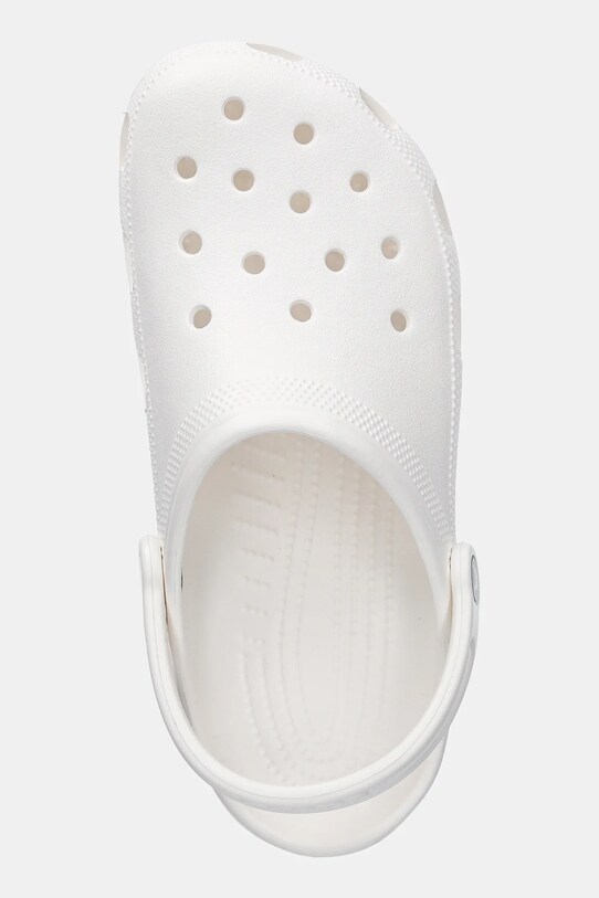 Crocs papuci Classic alb CROCS.CLASSIC.10001