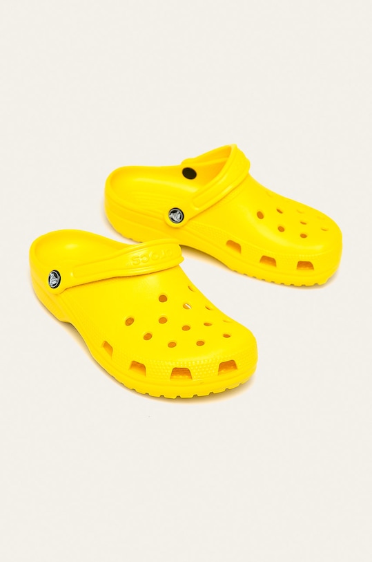 Crocs papucs Classic CROCS.CLASSIC.10001 sárga AW23