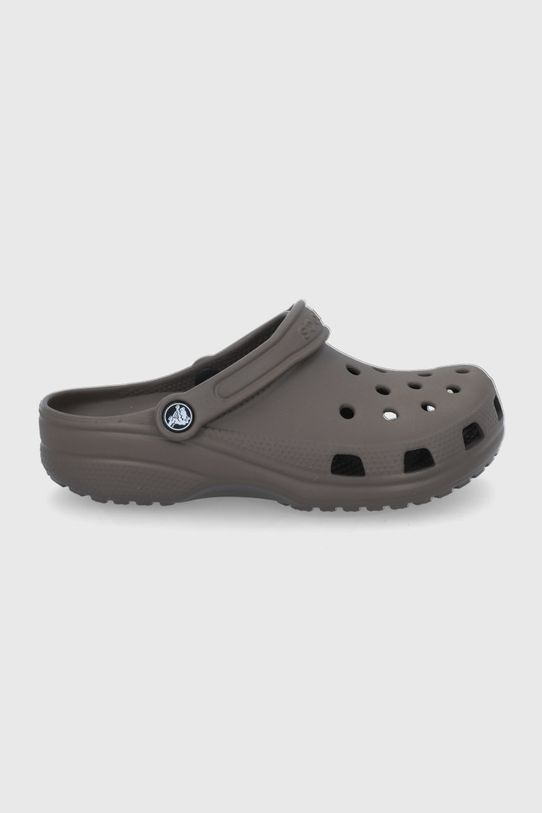Crocs papuci Classic sintetic maro CROCS.CLASSIC.10001