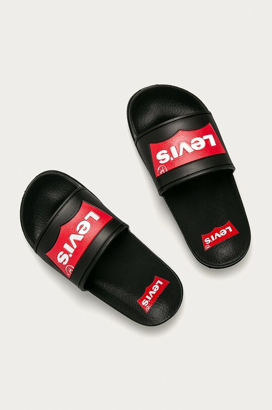 Băieți Levi's - Slapi copii VPOL0020S negru