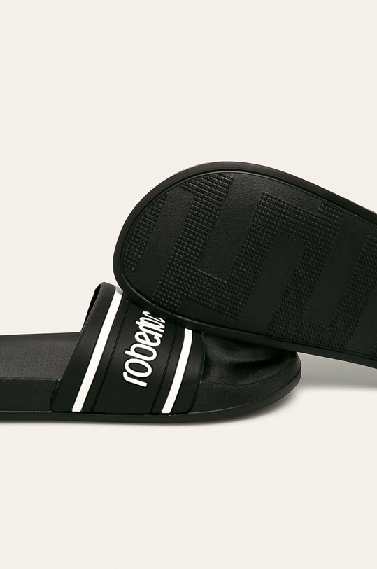 Roberto Cavalli Sport - Šľapky JYX65Y.FT037 čierna SS20