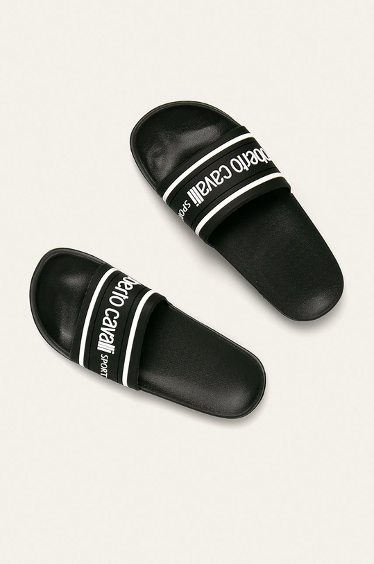 Obuv Roberto Cavalli Sport - Šľapky JYX65Y.FT037 čierna