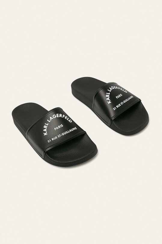 Karl Lagerfeld - Papuci KL70008 negru SS21