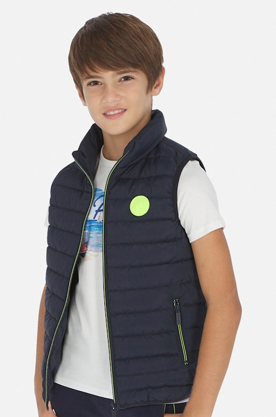 Mayoral - Vesta copii 128-172 cm cu captuseala bleumarin 6453.7J.JUNIOR