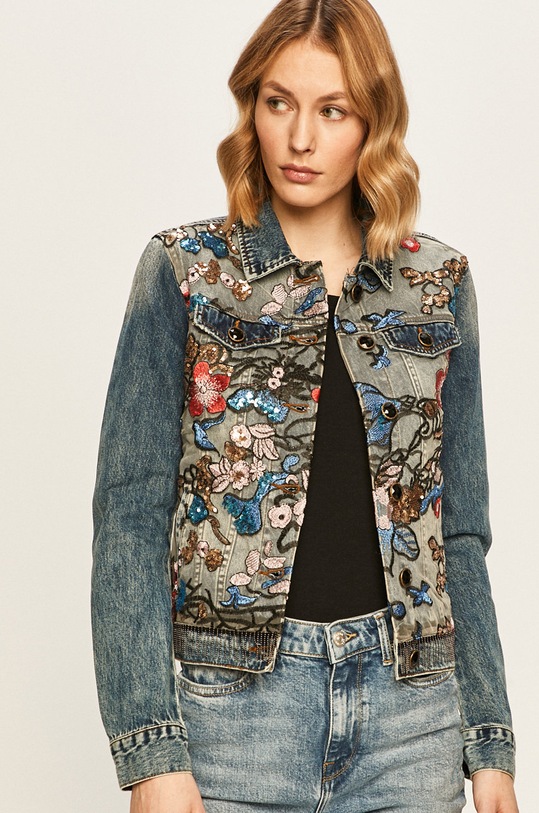 Desigual - Дънково яке без качулка син 20SWED32