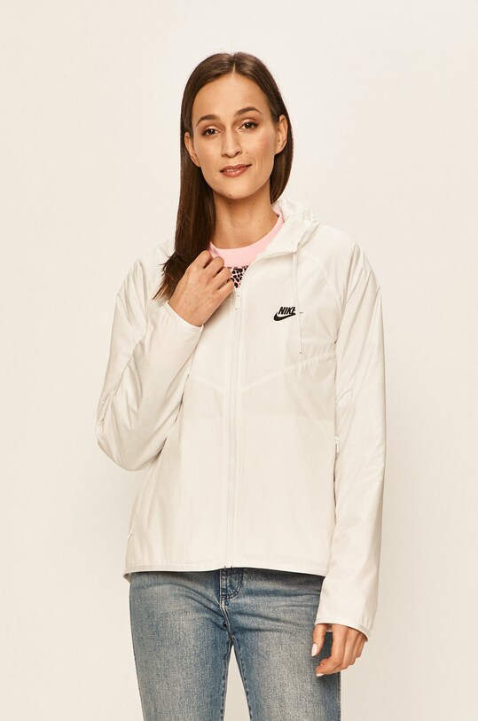 Nike Sportswear - Bunda přechodné bílá BV3939