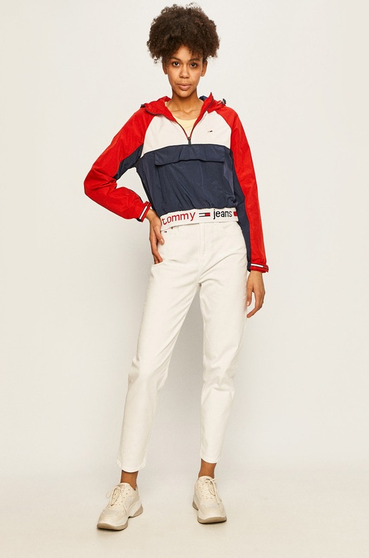 Tommy Jeans - Bunda DW0DW08026 červená SS20