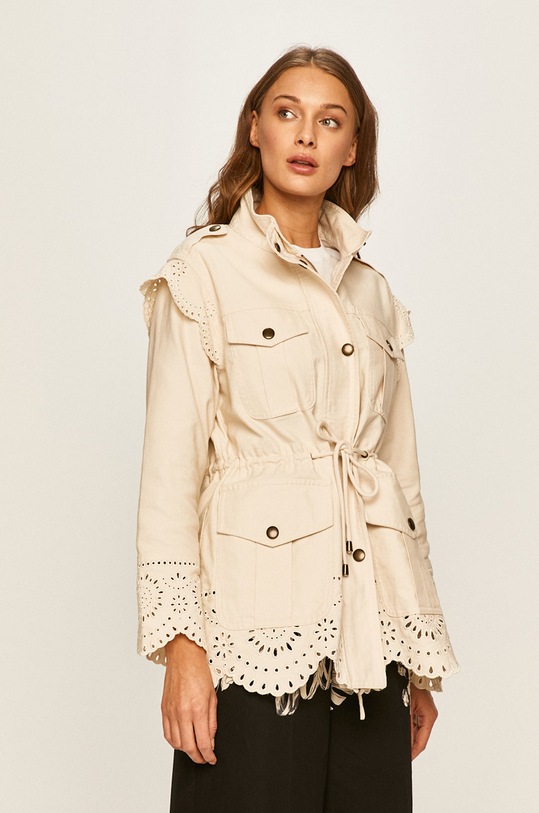 Twinset - Bunda parka parka béžová 201TP2011.S11627