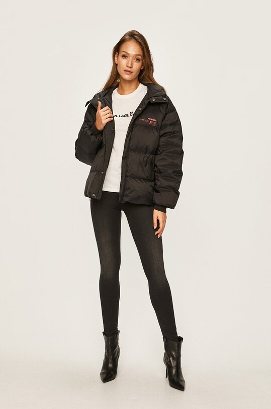 Miss Sixty - Kurtka puchowa 694YJ0450000 czarny SS20