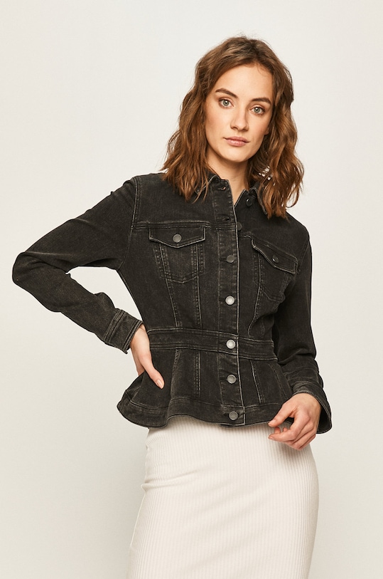 Miss Sixty - Rifľová bunda bez kapucne čierna 601WJ2610000