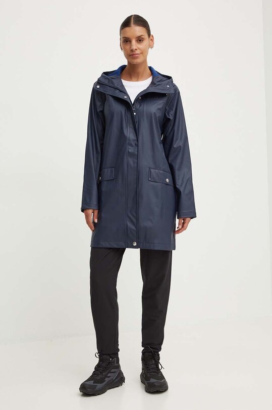 Helly Hansen geaca de ploaie Moss 53251 bleumarin SS25