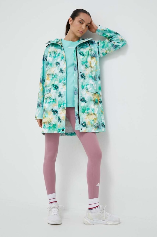 Helly Hansen kurtka przeciwdeszczowa Moss 53251 zielony SS25