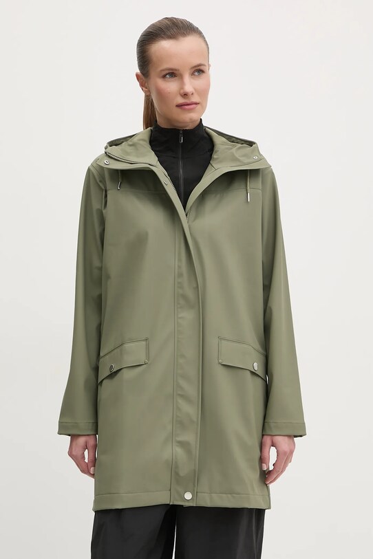 Дождевик Helly Hansen Moss без подкладки зелёный 53251