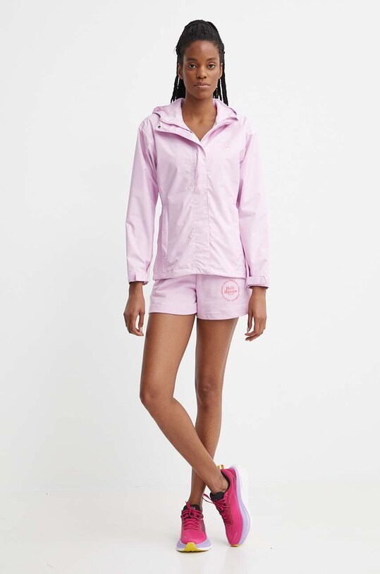 Helly Hansen kurtka przeciwdeszczowa Seven 62066 różowy SS25