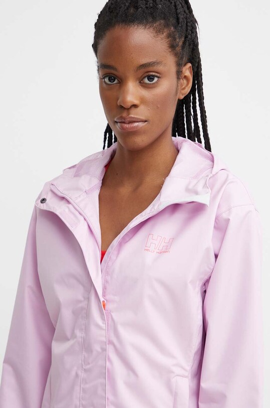 Helly Hansen kurtka przeciwdeszczowa Seven różowy 62066