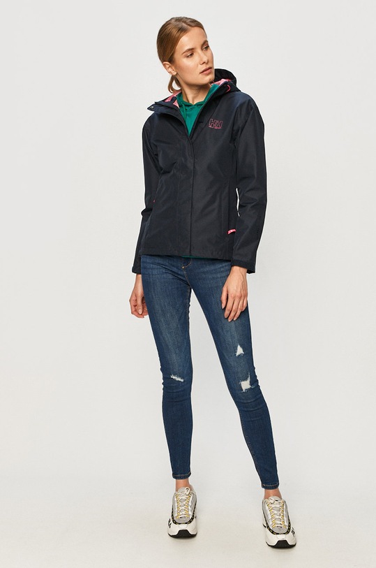Helly Hansen kurtka przeciwdeszczowa Seven 62066 granatowy SS25