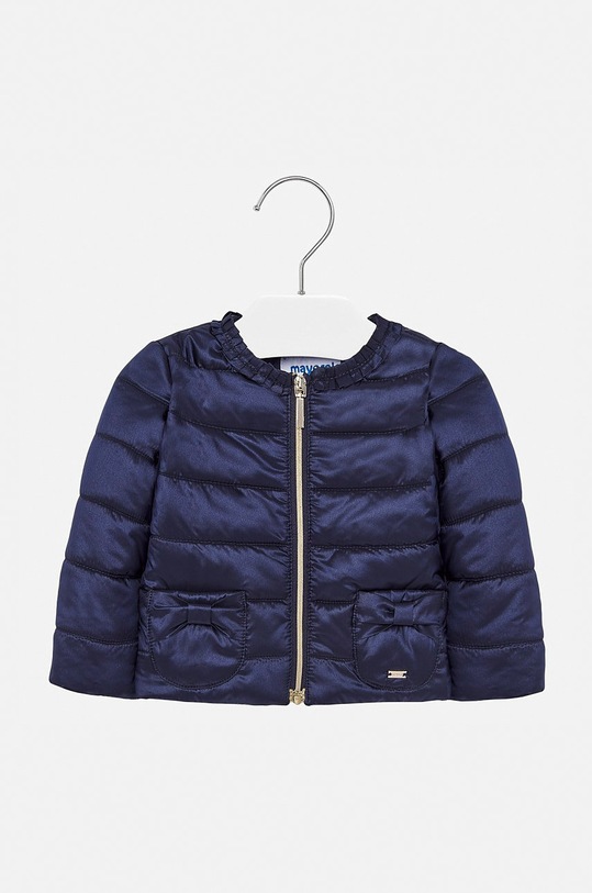 Mayoral - Detská bunda 80-98 cm jemné zateplenie tmavomodrá 1473.4B.BABY