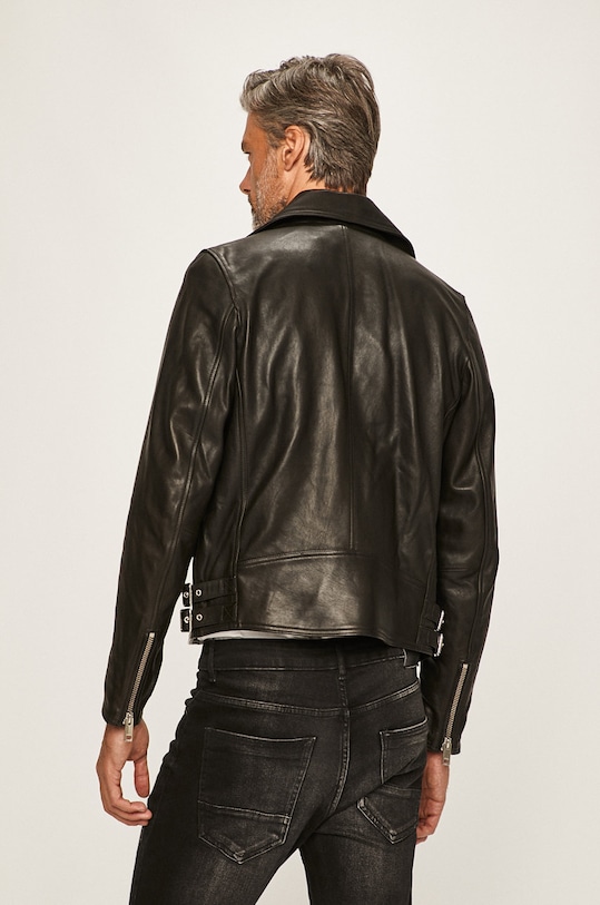 Ruházat Diesel - Bőrdzseki 00SW5D.0KAUV fekete