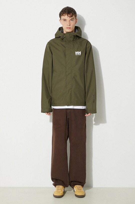 Helly Hansen Seven J Jacket Forest Night 62047 green SS25