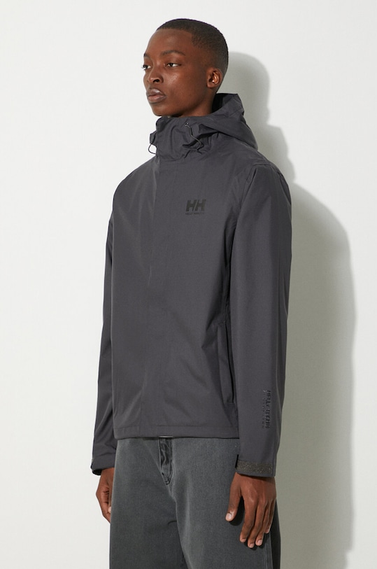 Helly Hansen trekking jacket Men's gray 62047