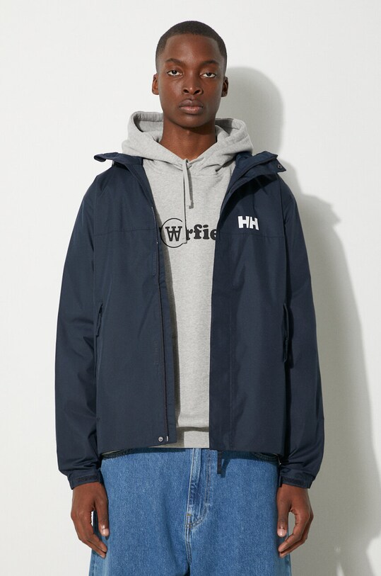 Helly Hansen kurtka przeciwdeszczowa Ervik pozostałe granatowy 64032
