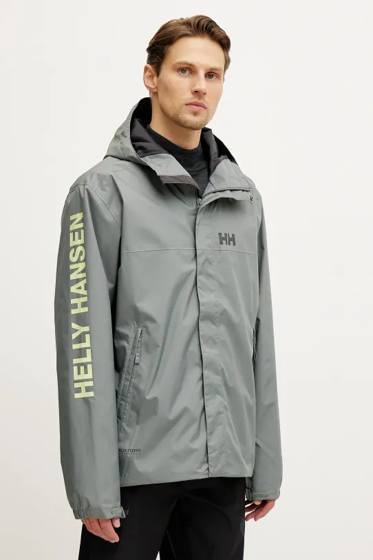 Helly Hansen kurtka przeciwdeszczowa Ervik pozostałe zielony 64032