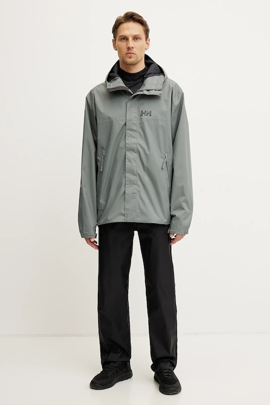 Helly Hansen kurtka przeciwdeszczowa Ervik 64032 zielony SS25