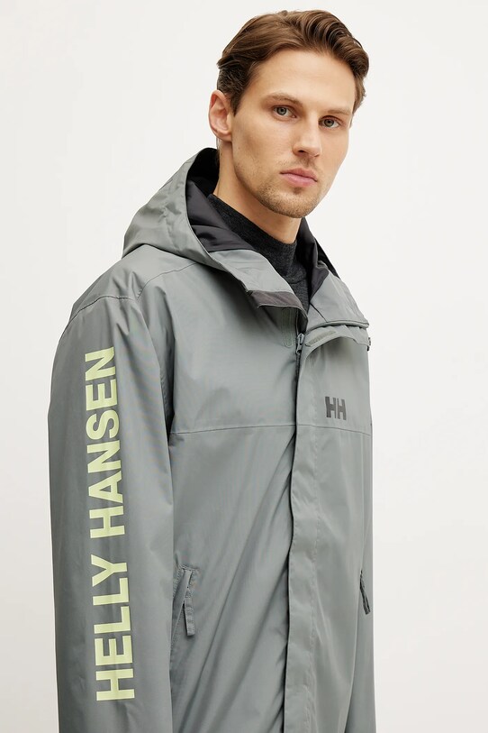 Helly Hansen giacca impermeabile Ervik verde 64032