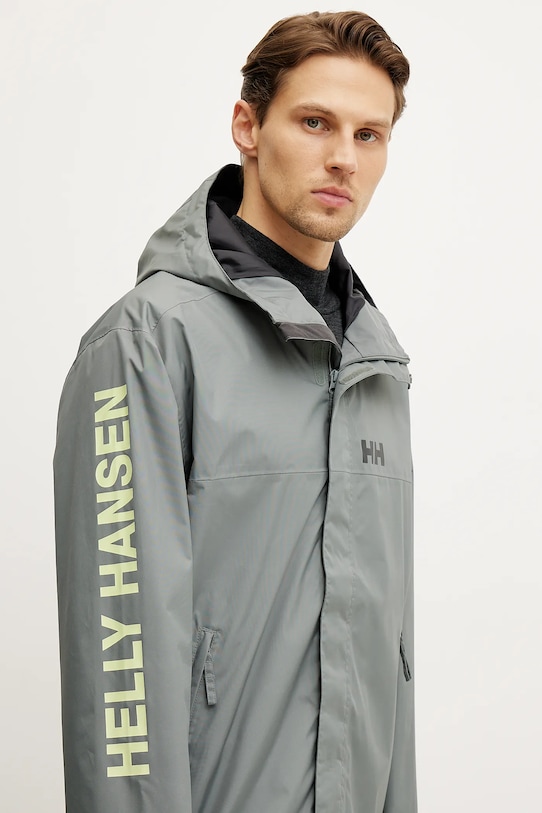 Helly Hansen kurtka przeciwdeszczowa Ervik zielony 64032