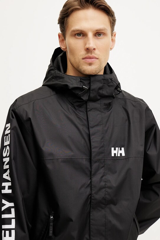 Helly Hansen giacca impermeabile Ervik nero 64032