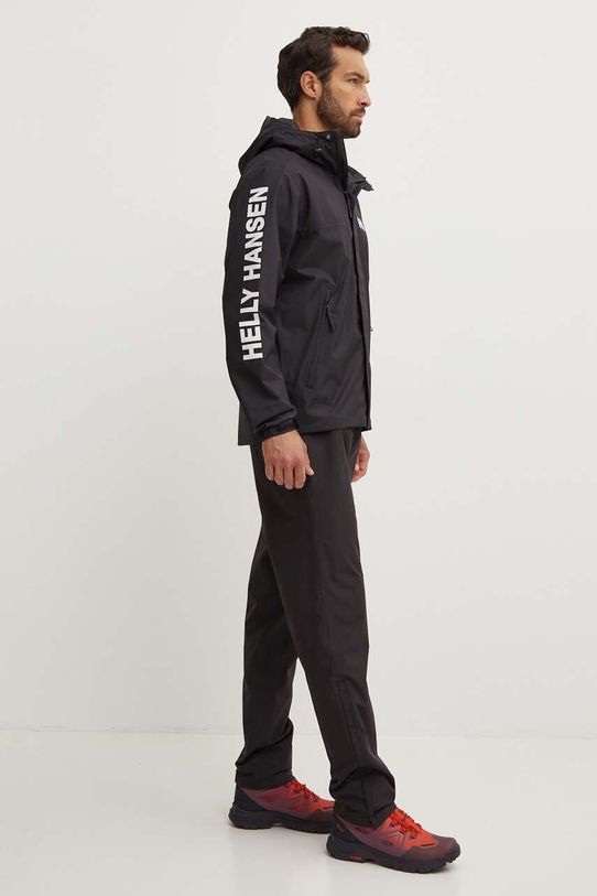 Helly Hansen kurtka przeciwdeszczowa Ervik 64032 czarny SS25
