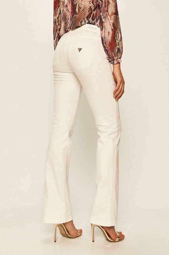 Oblečení Guess Jeans - Džíny Sexy Boot W02A58.D2G6I bílá