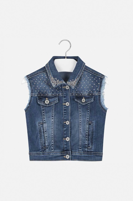 Mayoral - Vesta copii 128-167 cm 6315.8E.JUNIOR albastru SS20